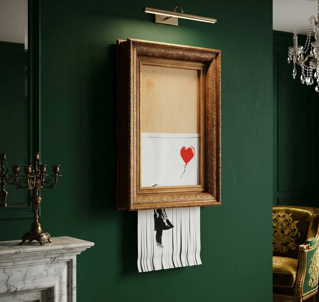 Banksy – Love is in the Bin (exakte Unikat-Replika)