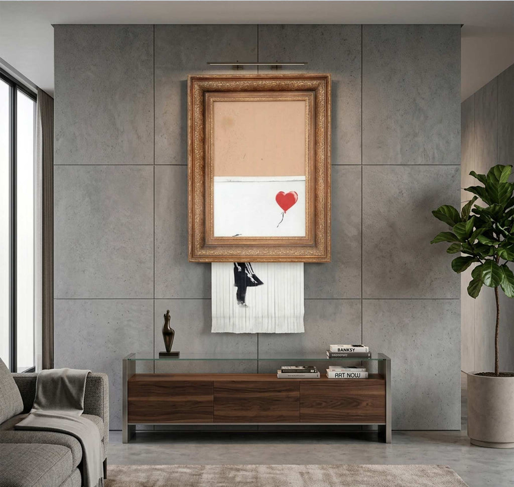 Banksy – Love is in the Bin (exakte Unikat-Replika)