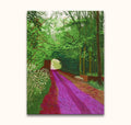 David Hockney Signatur – Arrival of spring in Woldgate