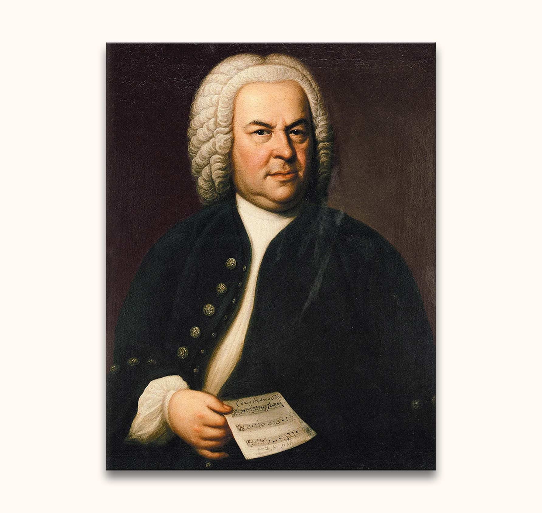Elias Gottlieb Haussmann - Johann Sebastian Bach