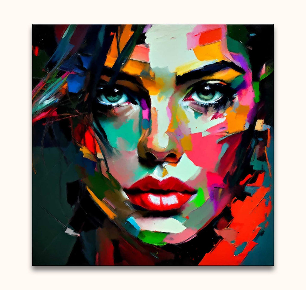 Françoise Nielly Signatur – Staring Lady
