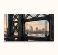 New York Skyline – Öl auf Leinwand