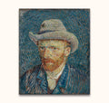 Vincent van Gogh - Selbstbildnis mit Filzhut
