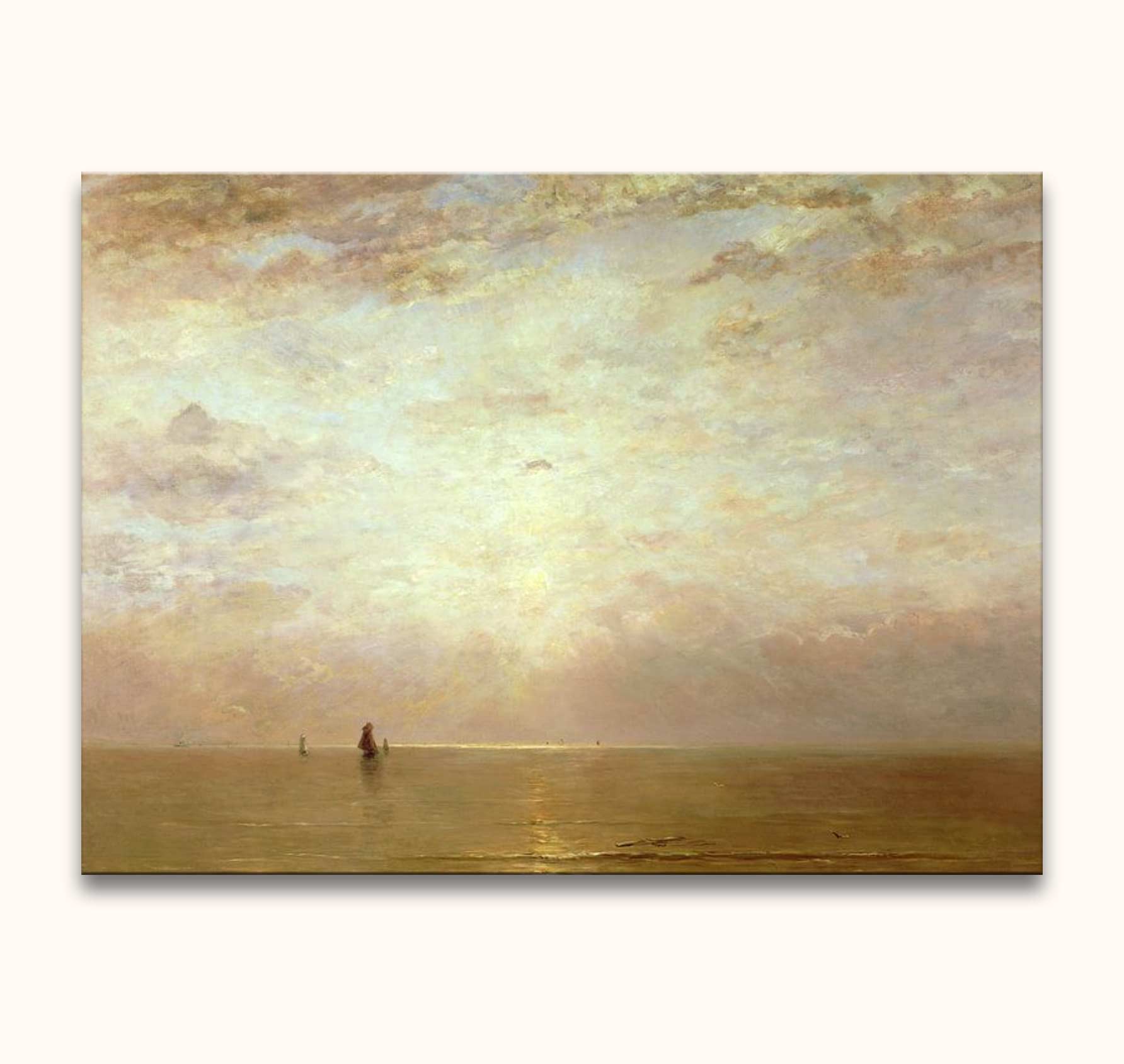 Hendrik Willem Mesdag - Sonnenuntergang