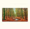 David Hockney Signatur – Woldgate Woods