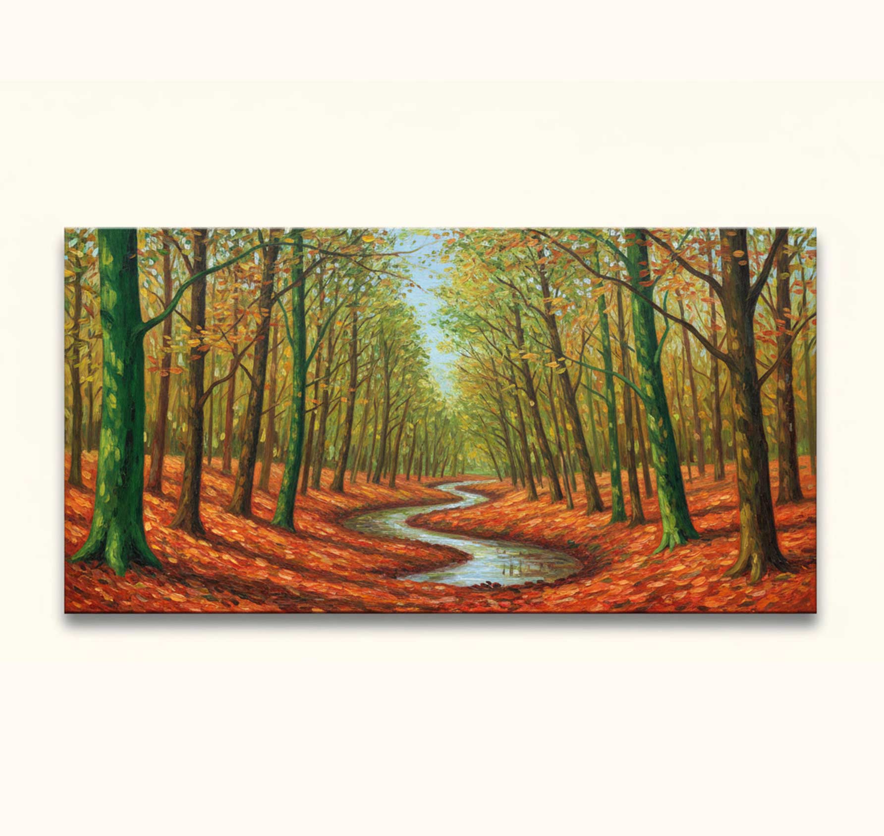 David Hockney Signatur – Woldgate Woods