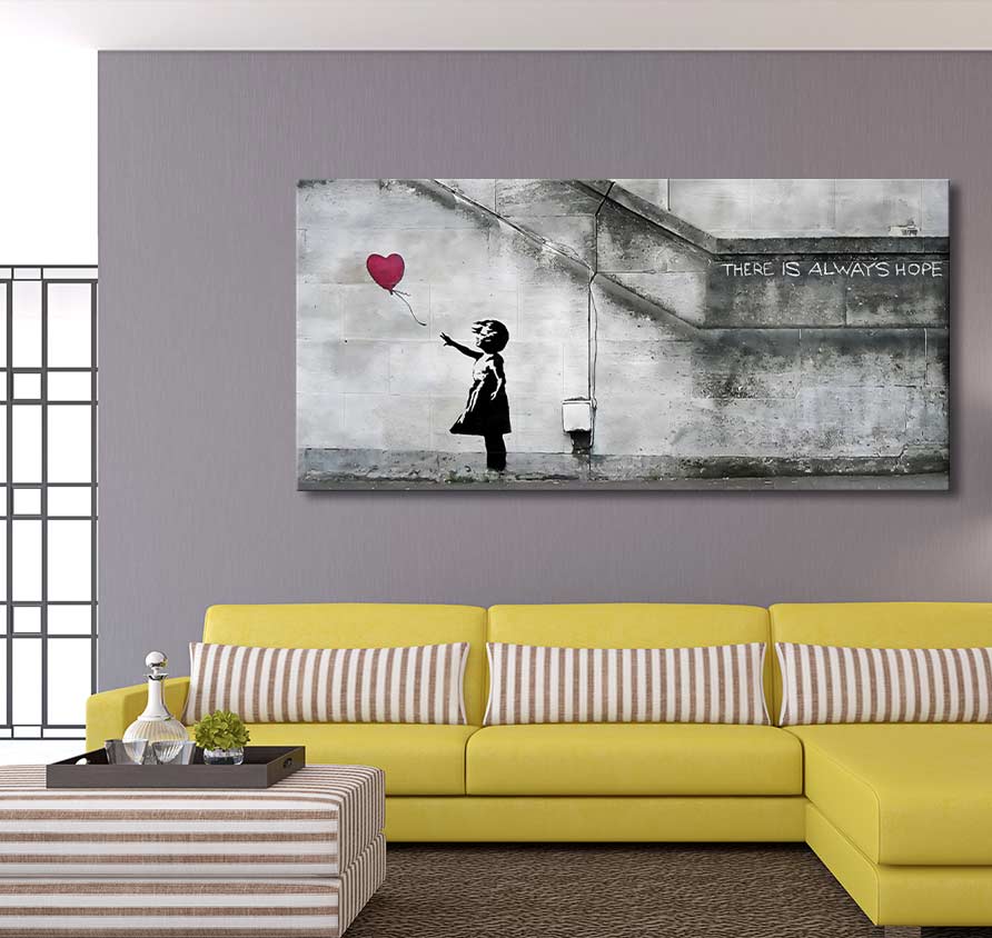 Banksy – Es gibt immer Hoffnung