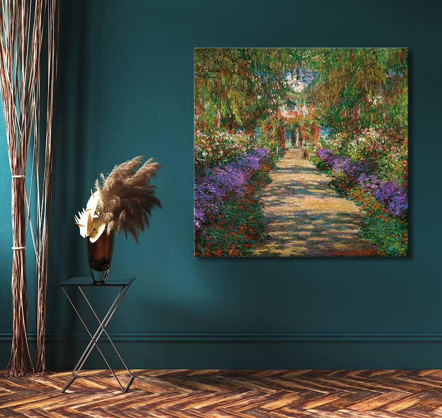 Claude Monet - Garten in Giverny