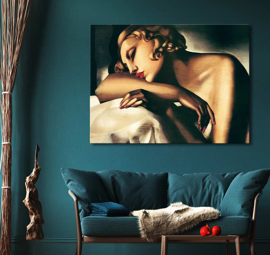The Sleeper – Öl auf Leinwand