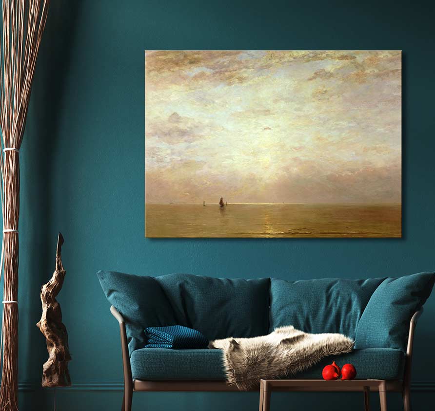 Hendrik Willem Mesdag - Sonnenuntergang