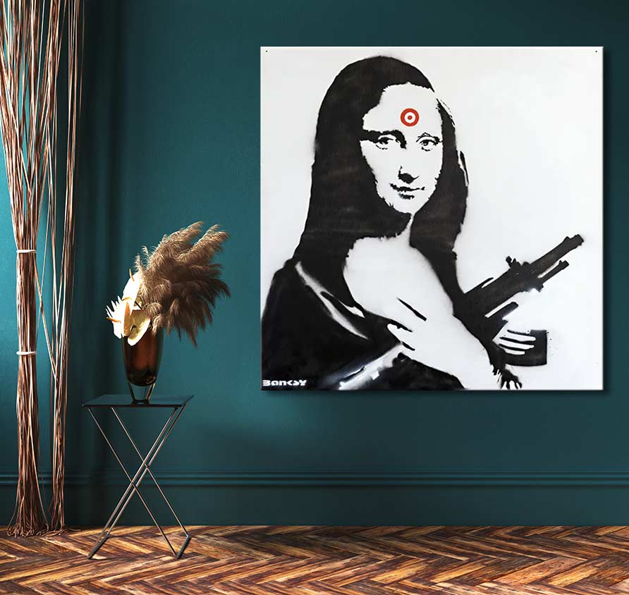 Banksy - Monalisa – degrootmeesters.com
