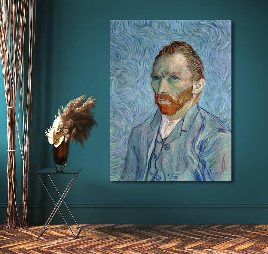 Vincent van Gogh - Selbstporträt in Den Haag – degrootmeesters.com